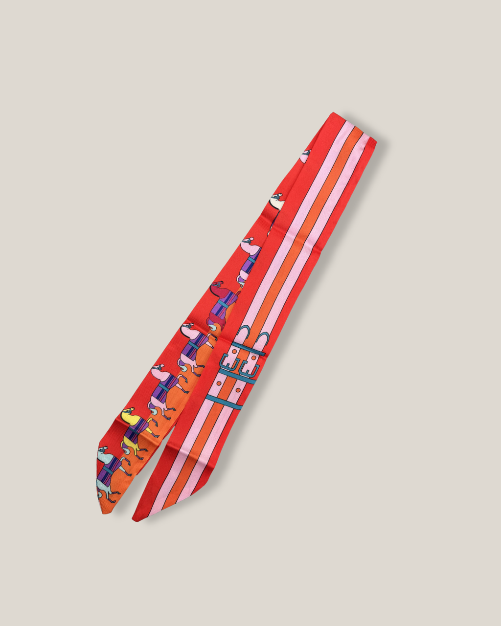 Bandana - Red, Pink and Orange