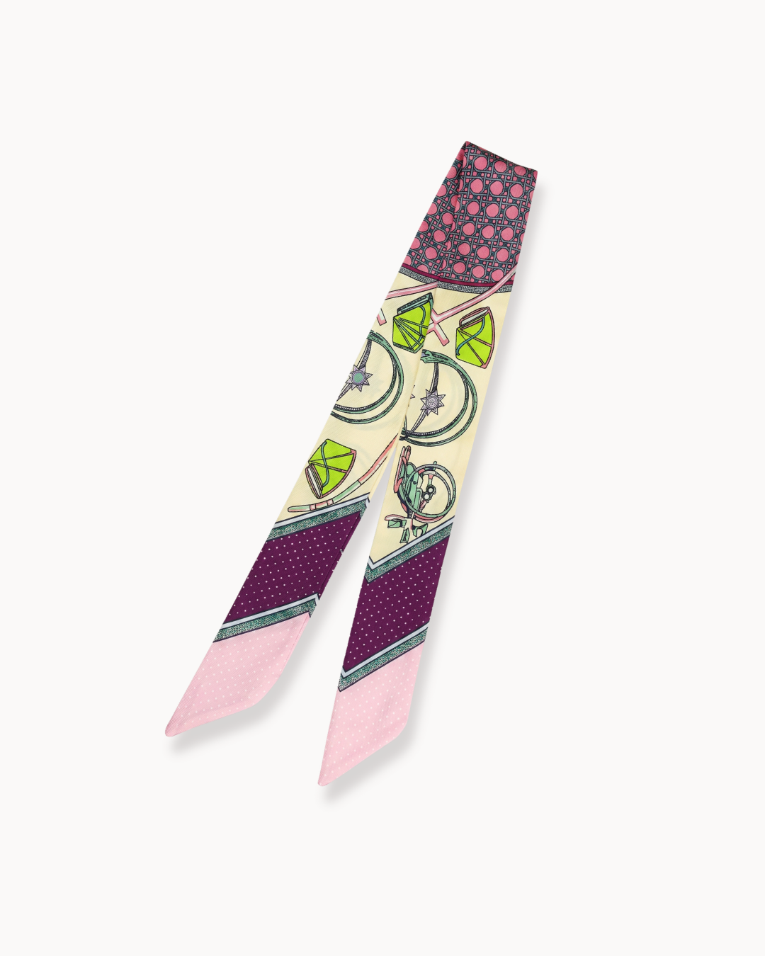 Bandana - Pink, Purple, touch of green