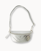 Crossbody - Small Metallic Silver