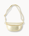 Crossbody - Studs Metallic Gold