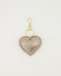 Keychain - Heart Metallic Brons