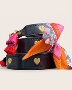 Halsband - Heartbeat Black