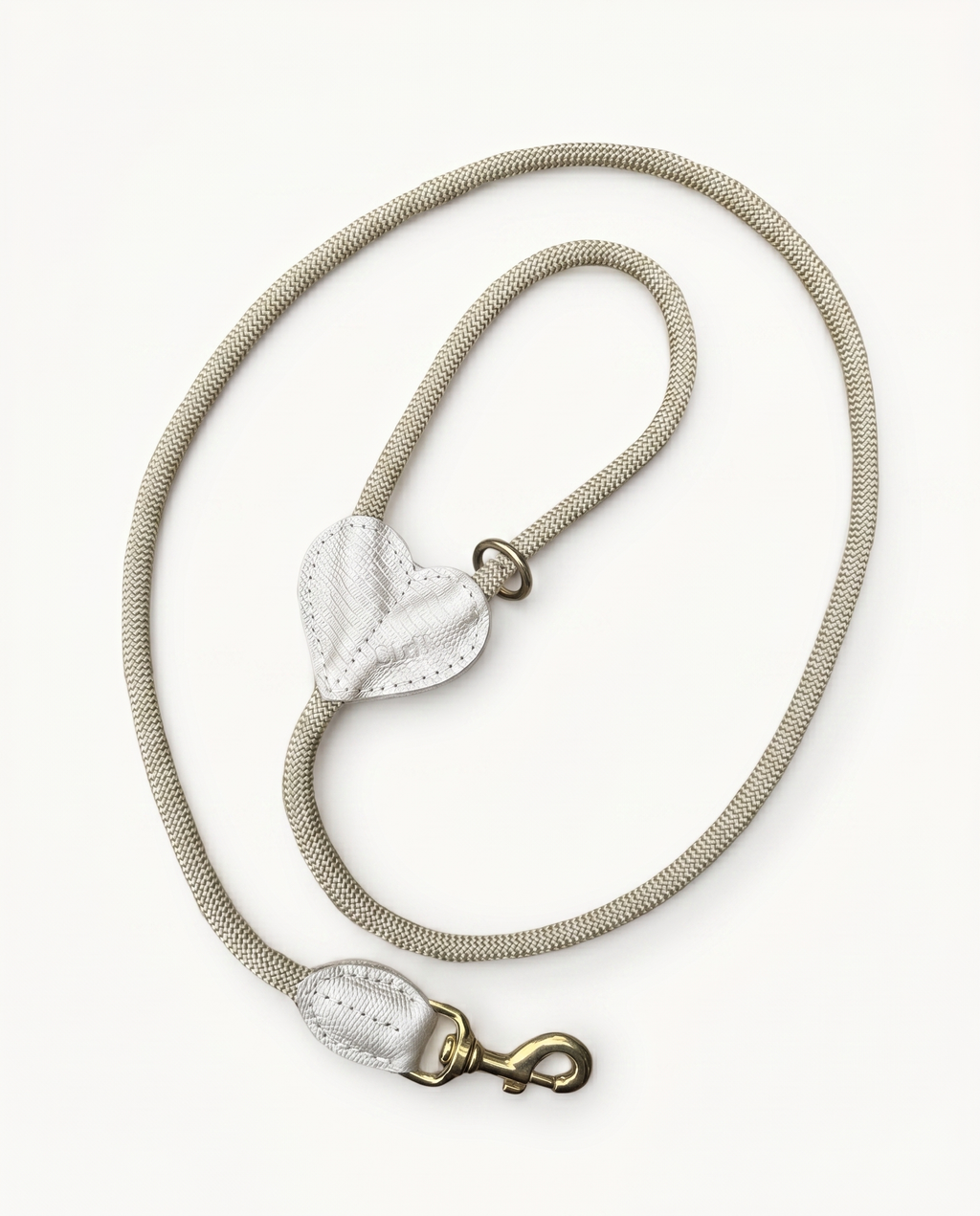 Heartbeat Leash - Croco Gold 150cm
