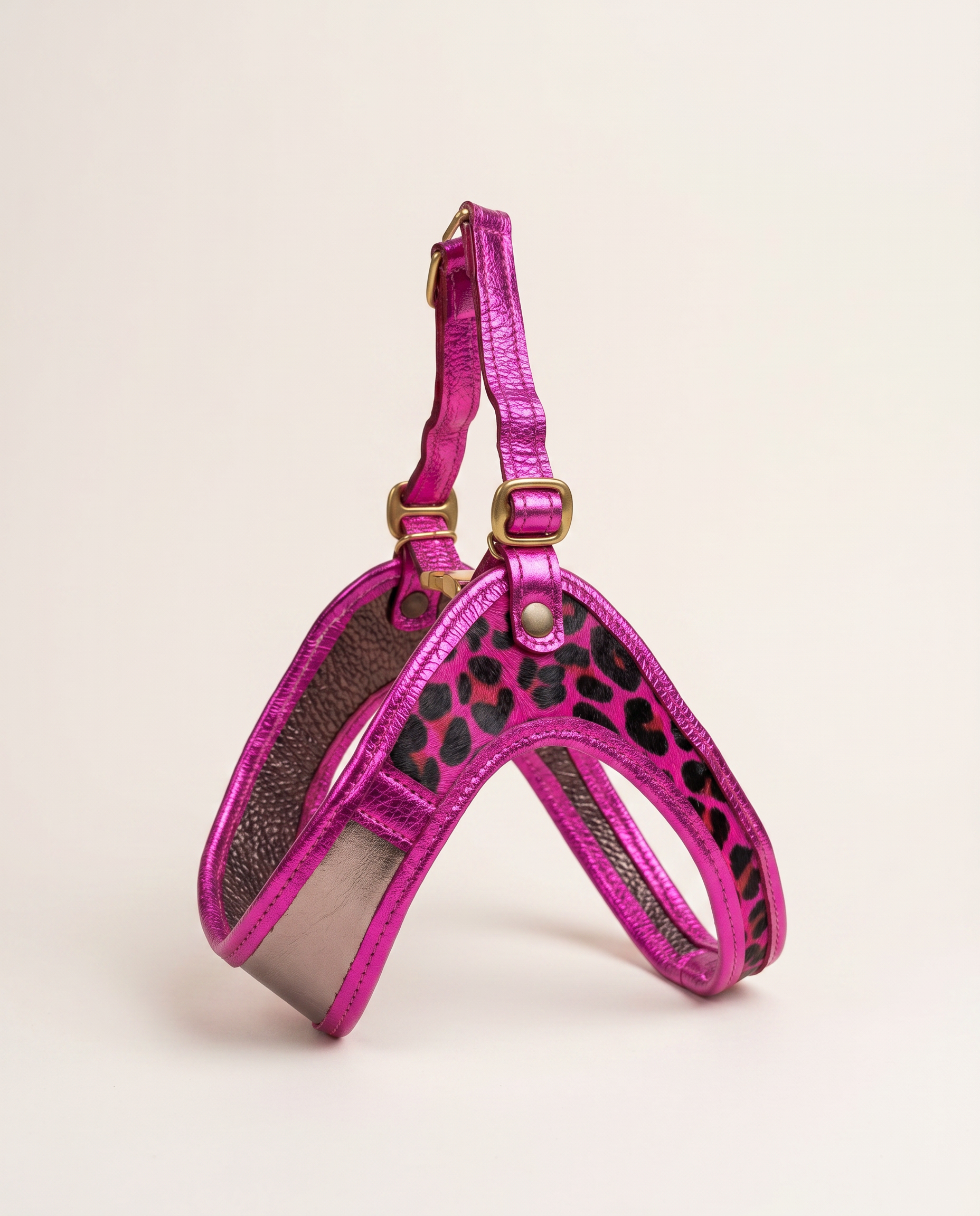 Instap Tuig - Leopard Metallic Pink
